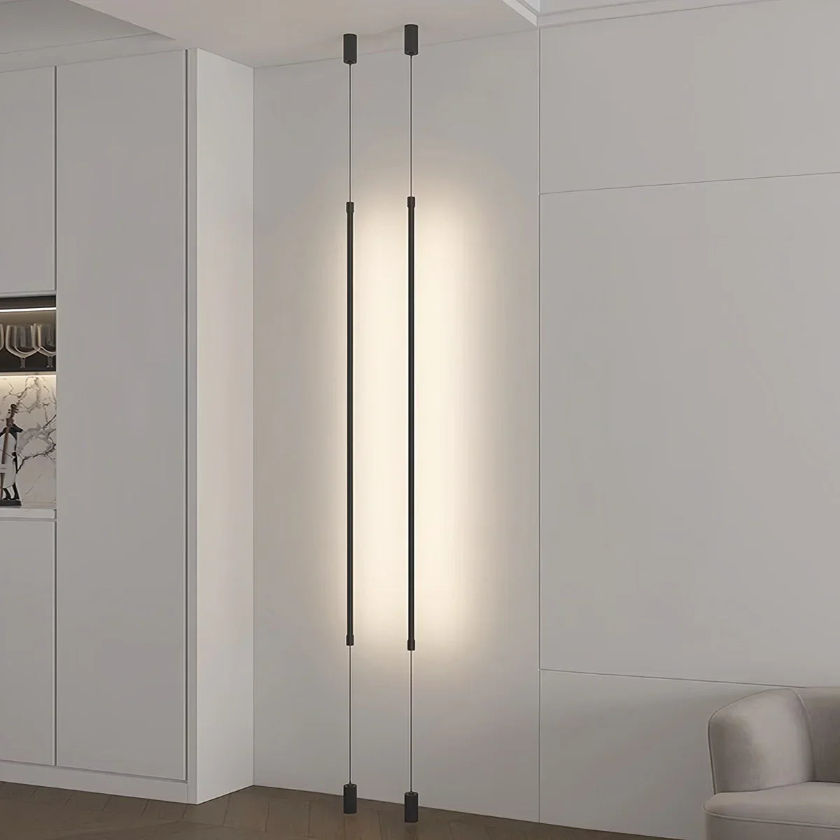 Himmel | Vloer Tot Plafond Lamp