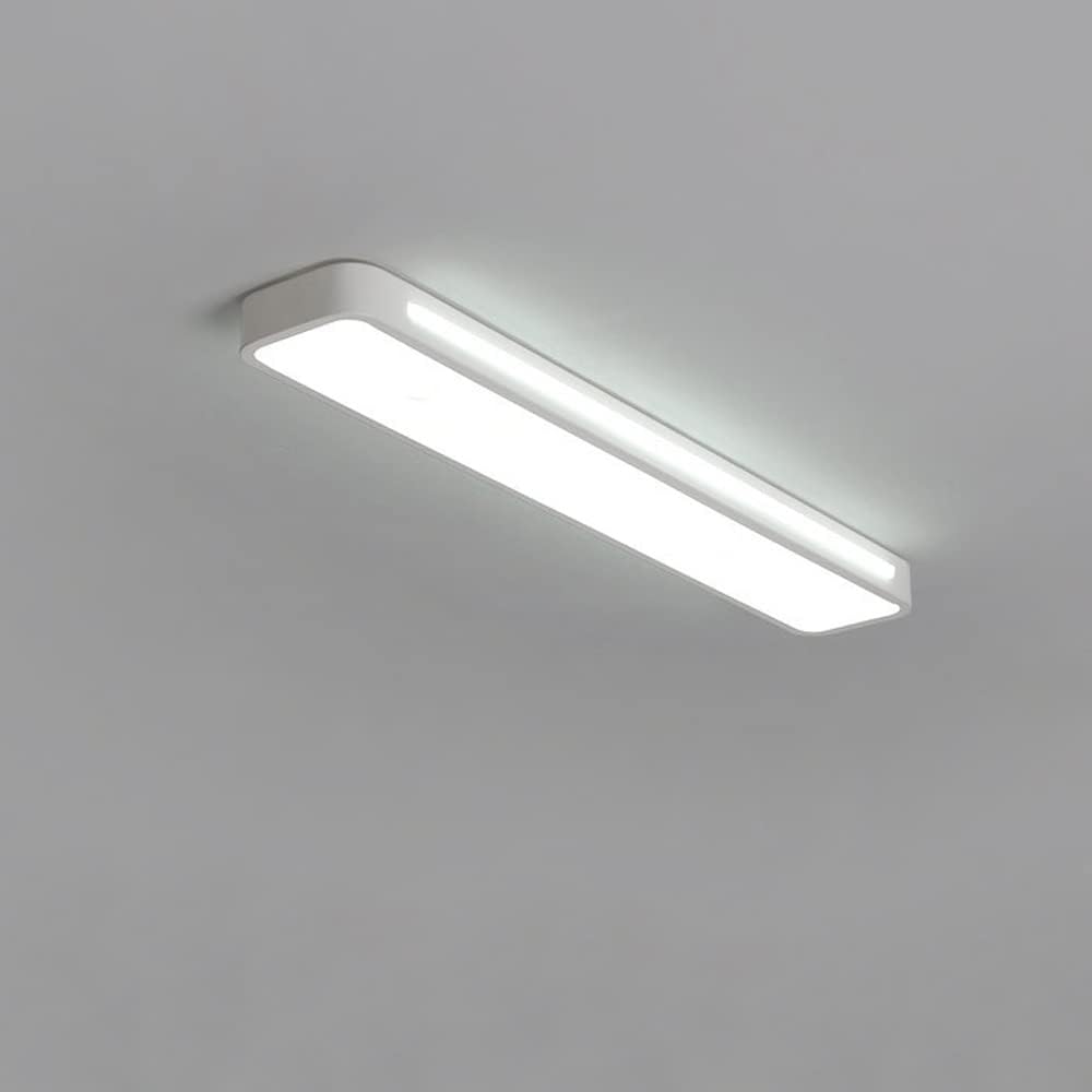 Rettango | Ultra-slanke LED Plafondlamp – Minimalistisch Rechthoekig Design van IJzer & Acryl