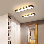 Rettango | Ultra-slanke LED Plafondlamp – Minimalistisch Rechthoekig Design van IJzer & Acryl