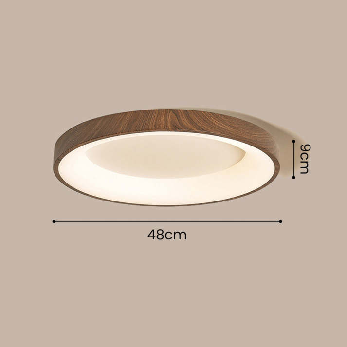Lanyor | Houten LED Plafondlamp