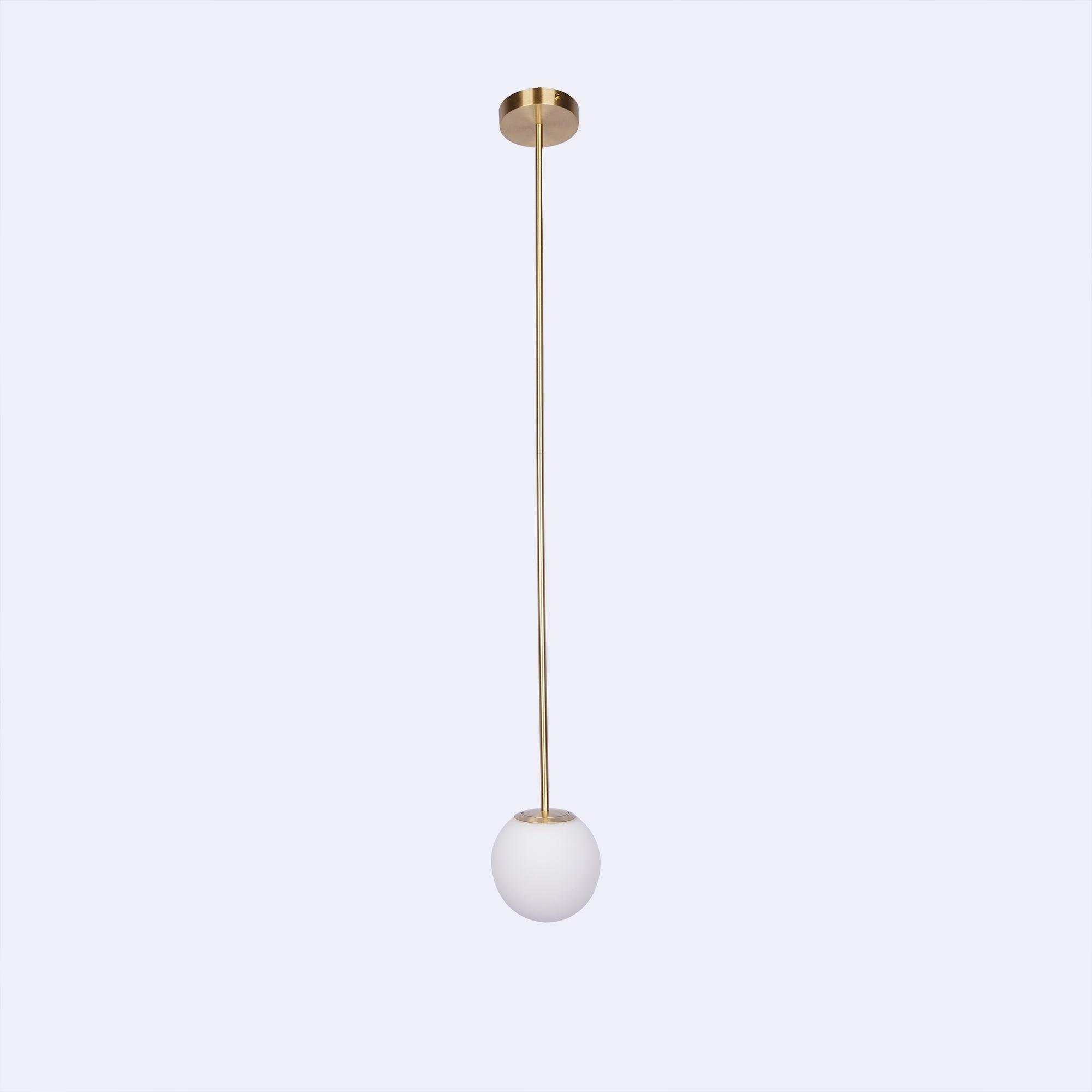 Luna | Elegante Glazen Bol Hanglamp