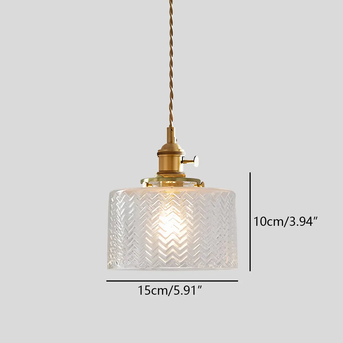 Bellina | Elegante Glazen Hanglamp