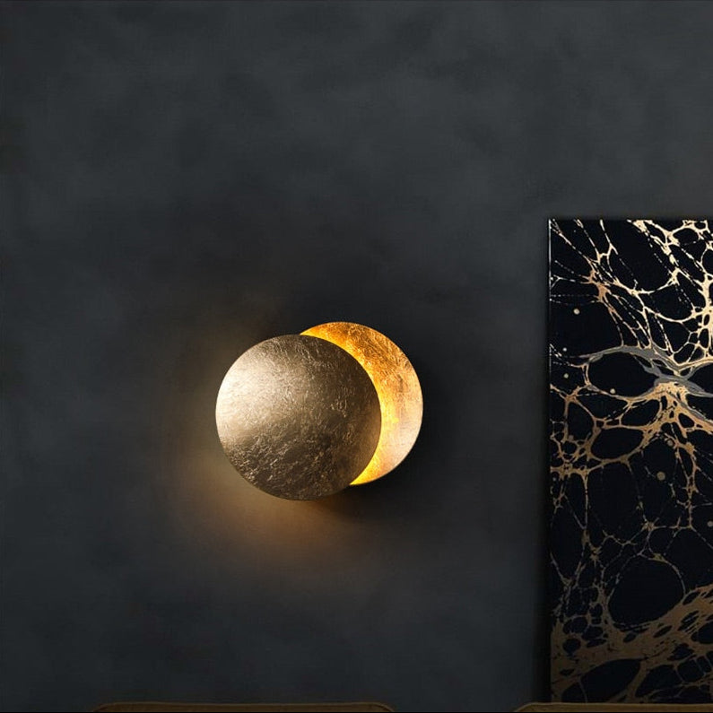 Ronde LED Wandlamp – Eclipse Design | Lunaris