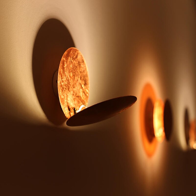 Ronde LED Wandlamp – Eclipse Design | Lunaris