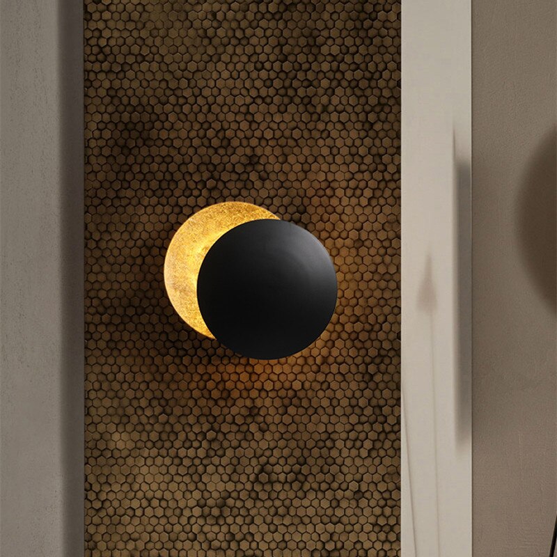 Ronde LED Wandlamp – Eclipse Design | Lunaris