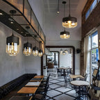 Kaleidos | Moderne Glazen Hanglamp Zwart (4 Varianten)