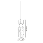 Pietrosa | Travertijn Hanglamp met Houtaccent