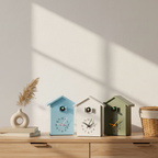 Tempo-Uccello | Moderne Koekoeksklok – Minimalistisch Design – Authentiek Geluid