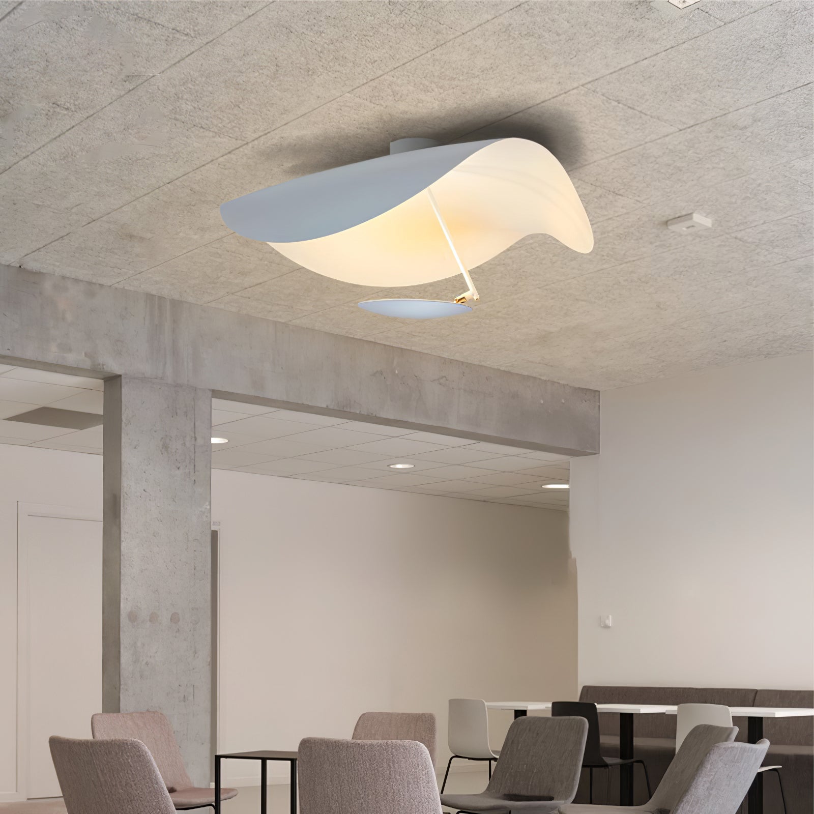 Georga | Sculpturale LED Plafondlamp