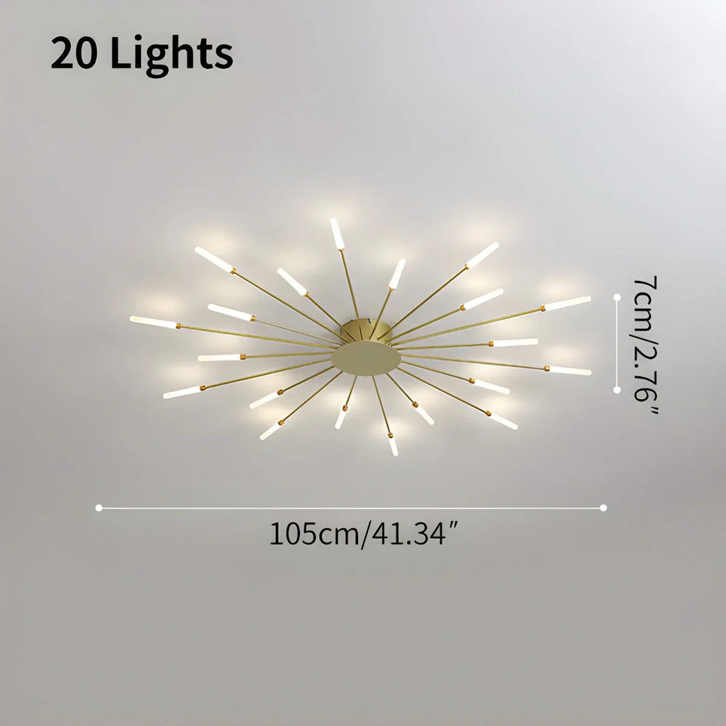 Kosmos | Abstracte LED Plafondlamp