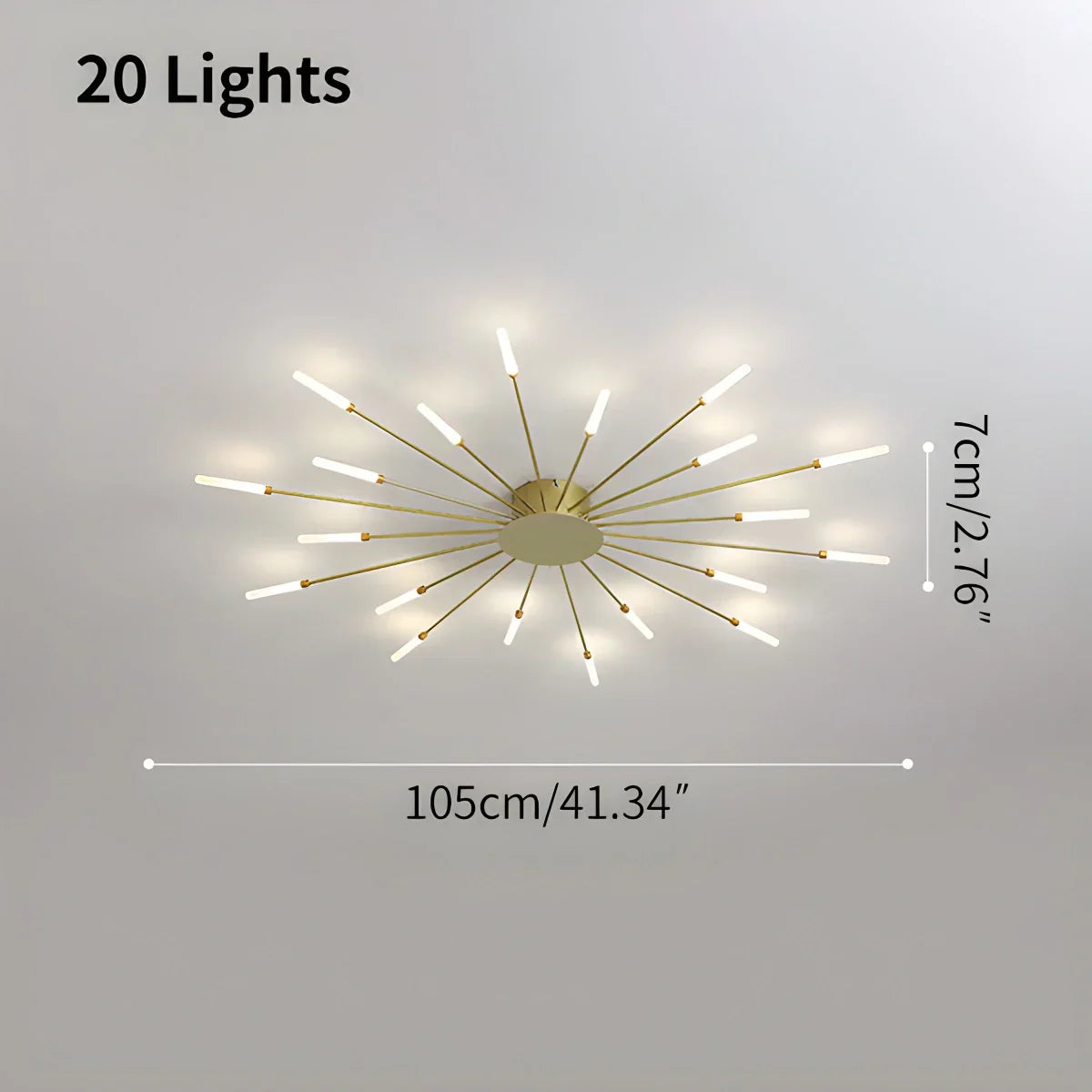 Kosmos | Abstracte LED Plafondlamp