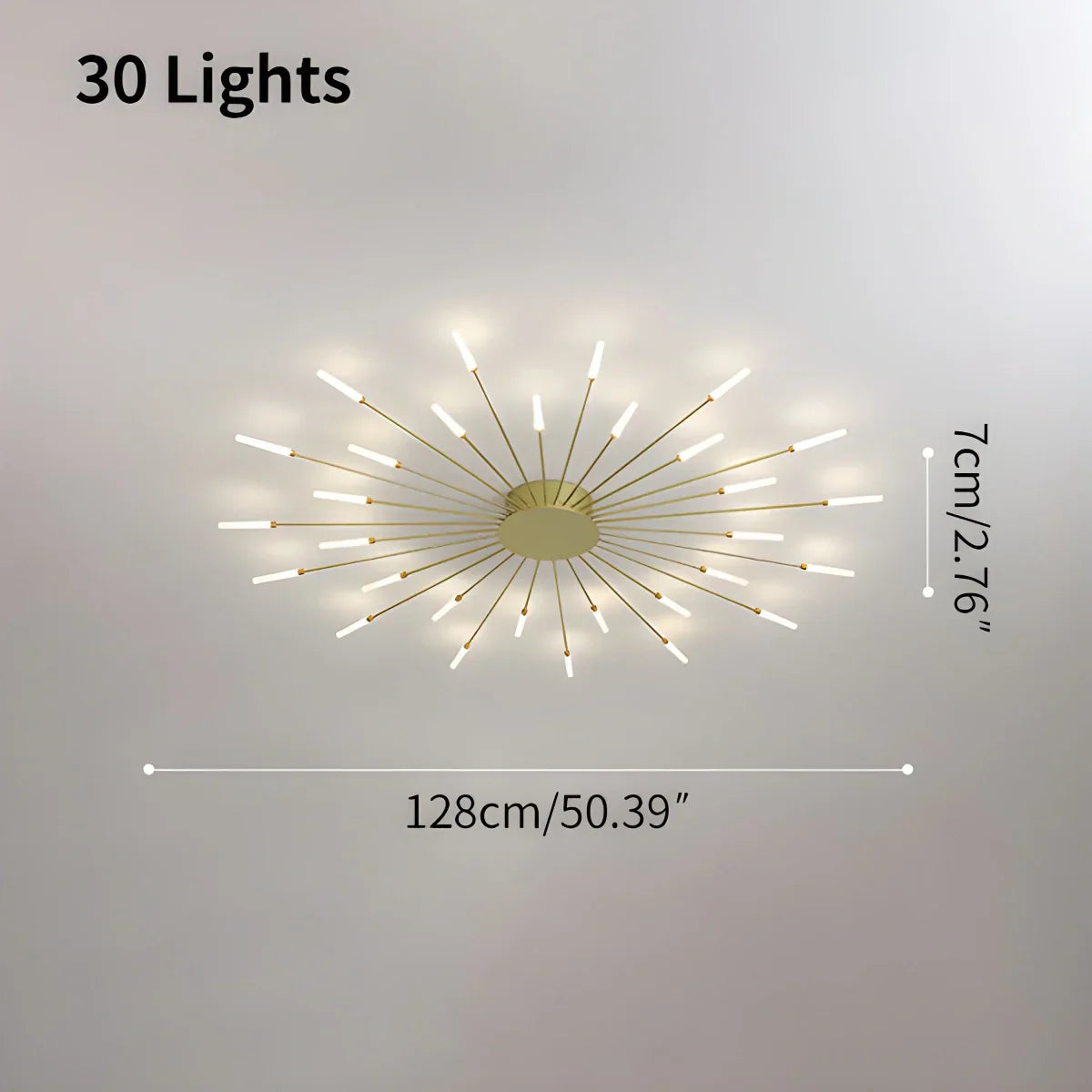 Kosmos | Abstracte LED Plafondlamp
