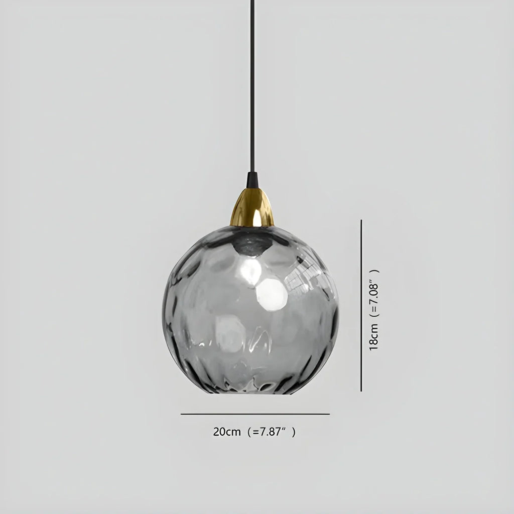 Lallora | Glazen Druppel Hanglamp