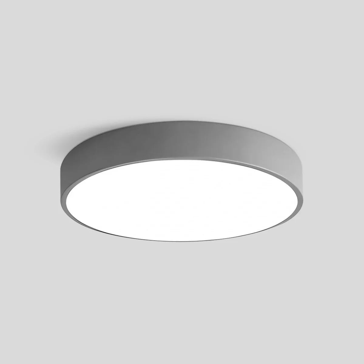 Platte LED Plafondlamp – Kleurrijk Design – Rond | Pastello