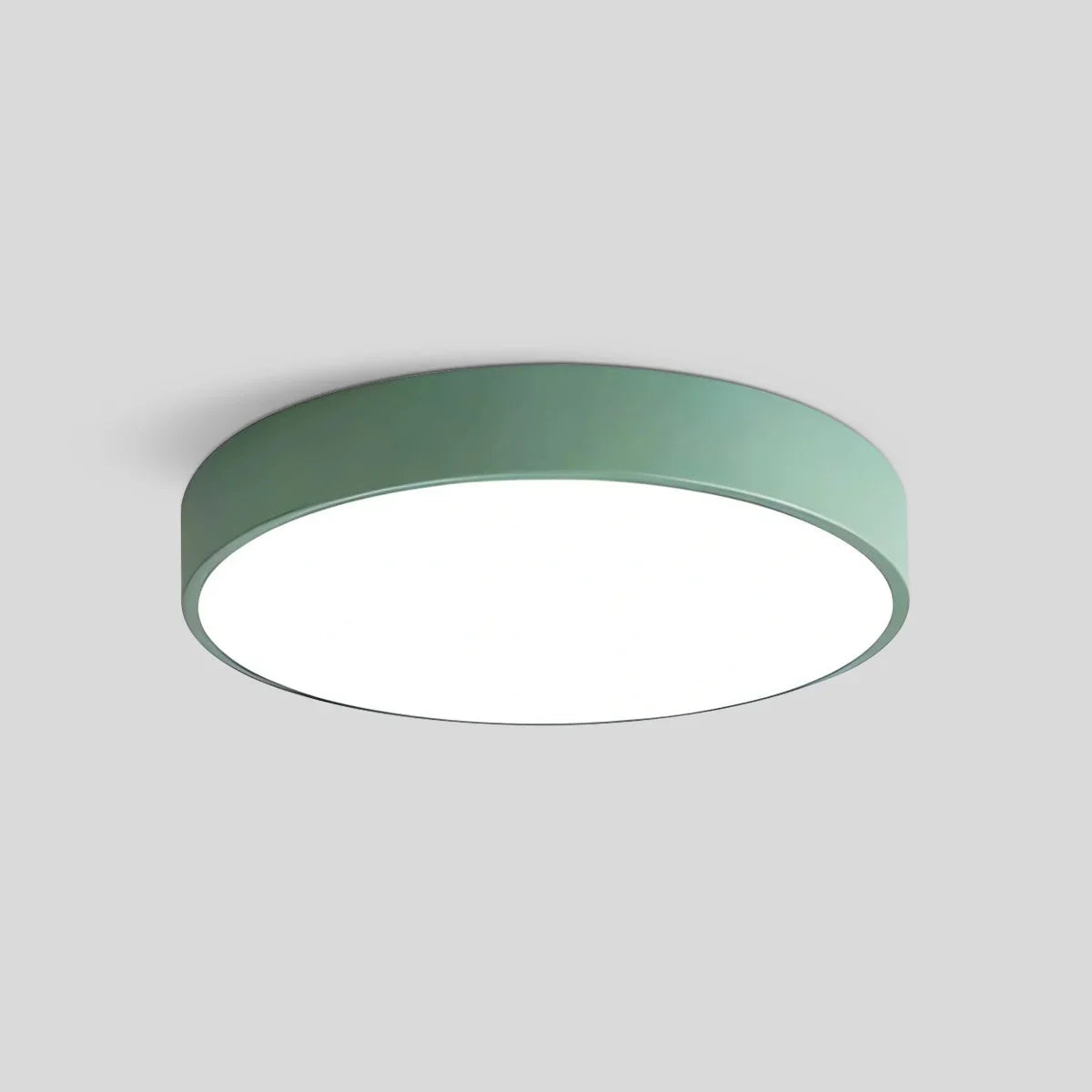 Platte LED Plafondlamp – Kleurrijk Design – Rond | Pastello