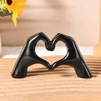 Amore | Handgemaakte Houten Sculptuur – Symbool van Verbondenheid – 18,5 cm