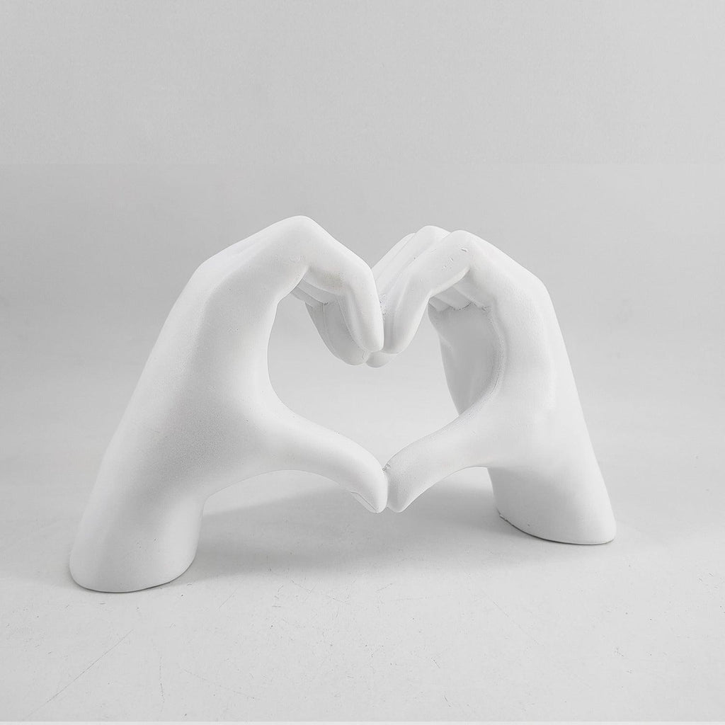 Amore | Handgemaakte Houten Sculptuur – Symbool van Verbondenheid – 18,5 cm