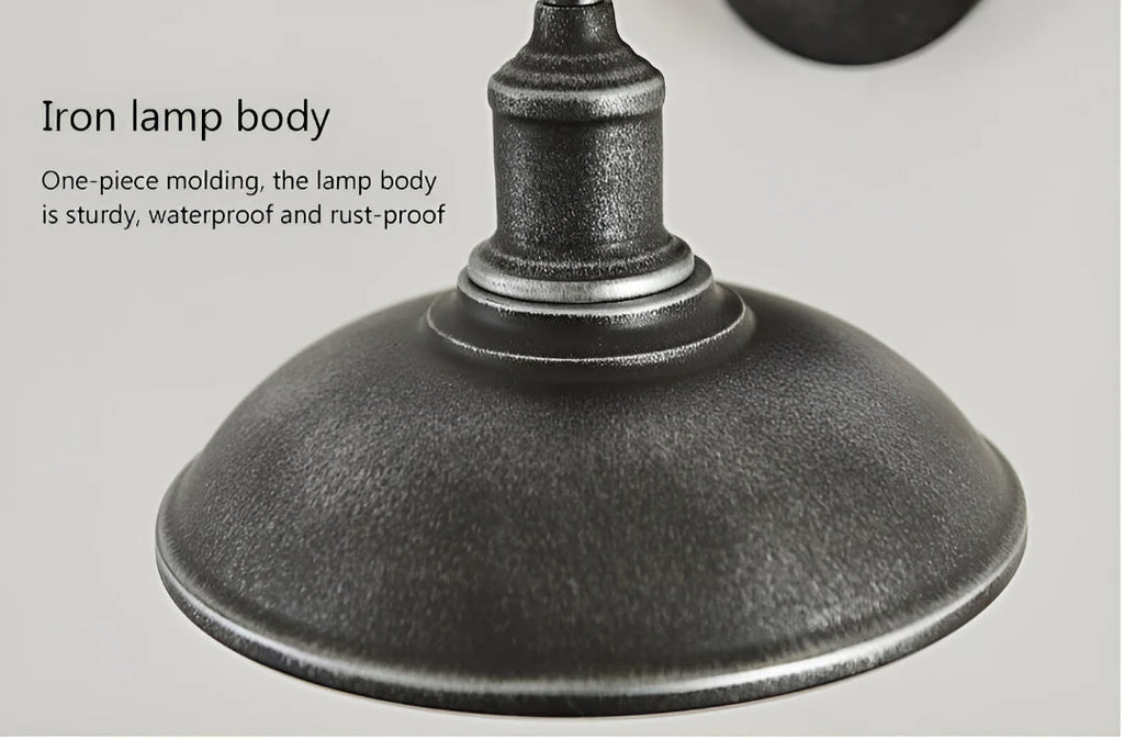 Industriële Buitenwandlamp – IP65 – Gietijzer | Ferris