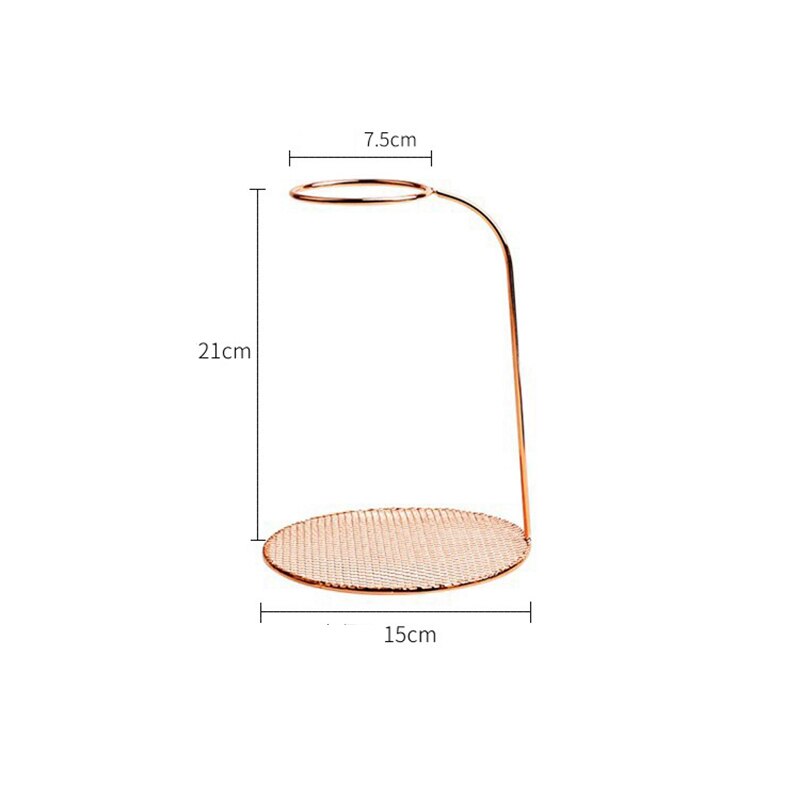 Moka Curve | Luxe Pour-Over Koffiehouder – Industrieel Design – Volledig Metaal