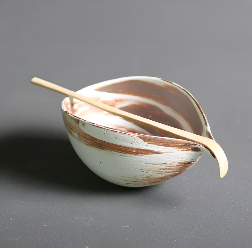 Mizu-Koto | Premium 4-delige Matcha Set – Handgemaakt Keramiek & Bamboe – Japans Design