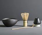 Mizu-Koto | Premium 4-delige Matcha Set – Handgemaakt Keramiek & Bamboe – Japans Design