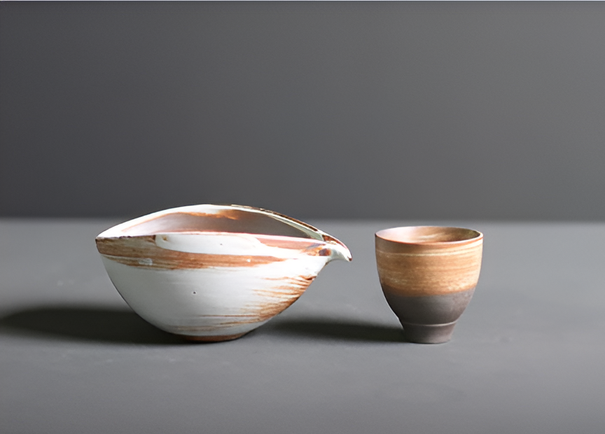 Mizu-Koto | Premium 4-delige Matcha Set – Handgemaakt Keramiek & Bamboe – Japans Design