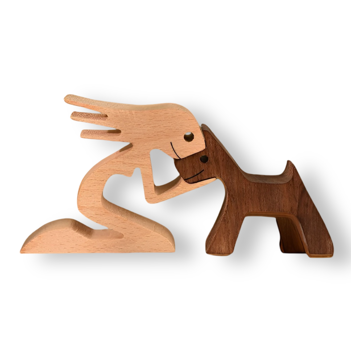 Houten Sculptuur – Symbool van Vriendschap | Vanskap
