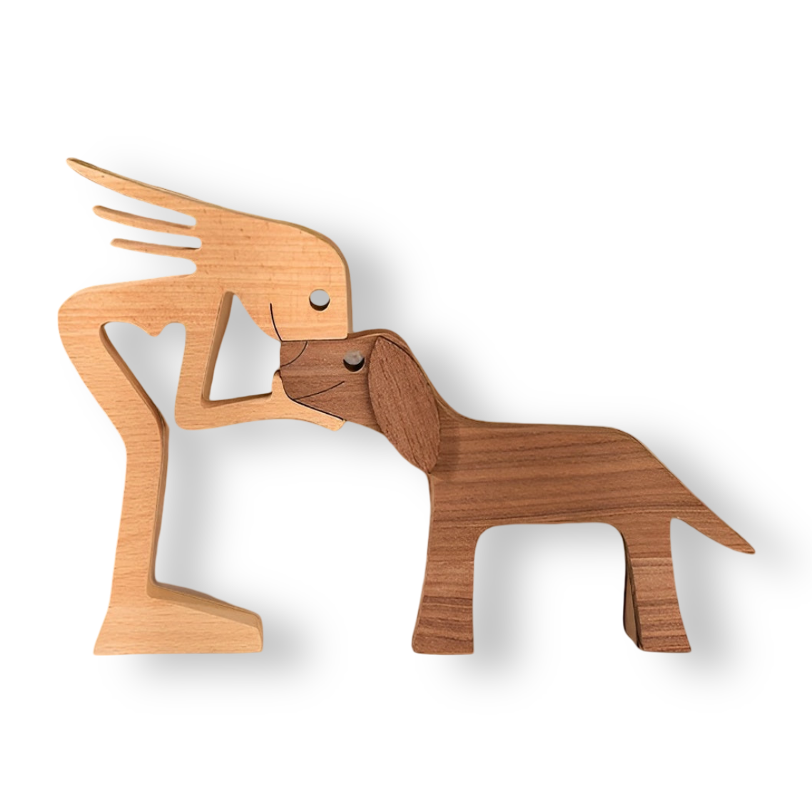 Houten Sculptuur – Symbool van Vriendschap | Vanskap