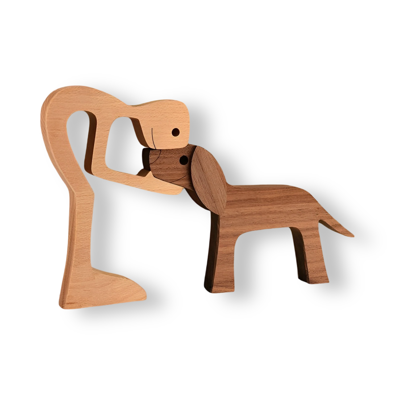 Houten Sculptuur – Symbool van Vriendschap | Vanskap