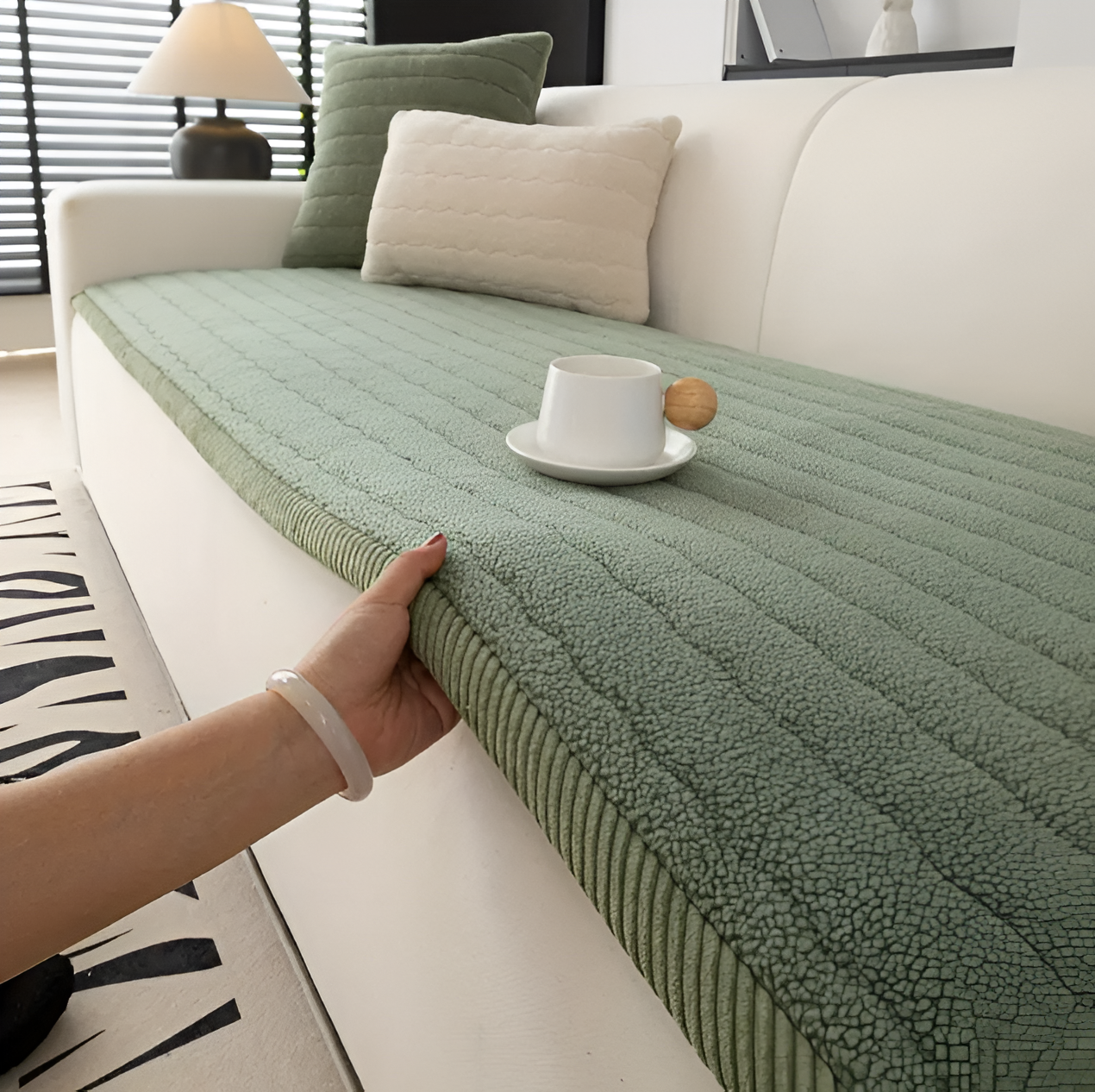 Polyes | Antislip Plush Bankhoes