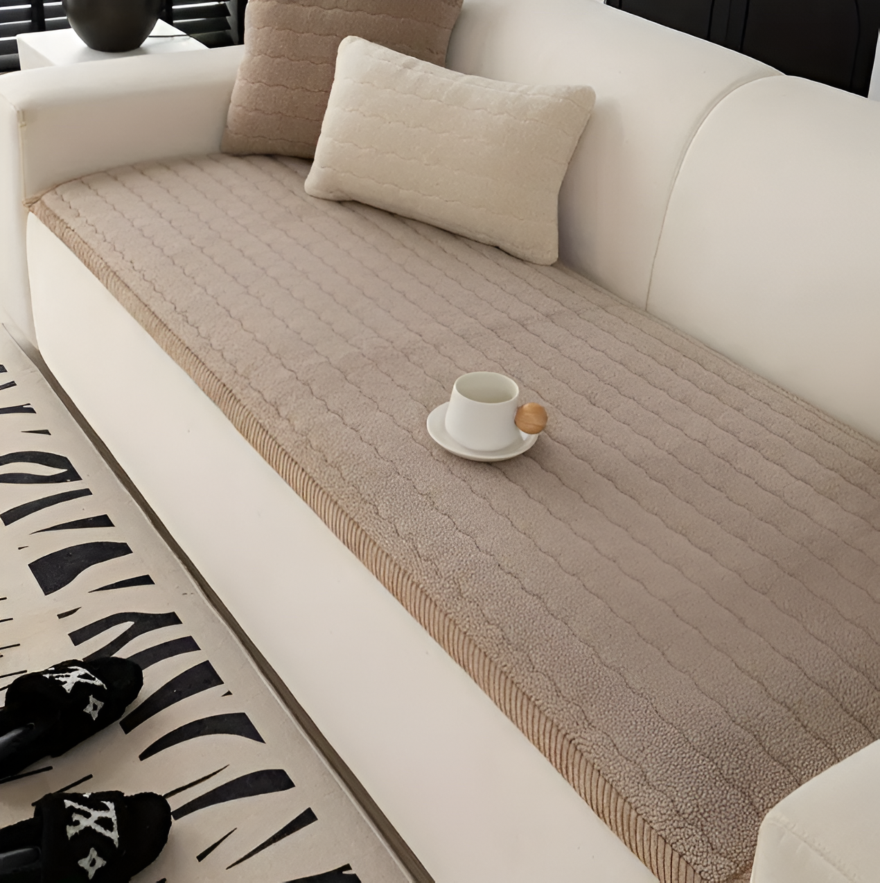 Polyes | Antislip Plush Bankhoes