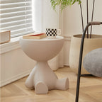 Ronde Salontafel – Sculpturaal Design – Compact & Duurzaam | Clessidra