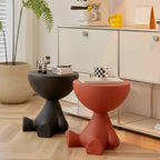 Ronde Salontafel – Sculpturaal Design – Compact & Duurzaam | Clessidra
