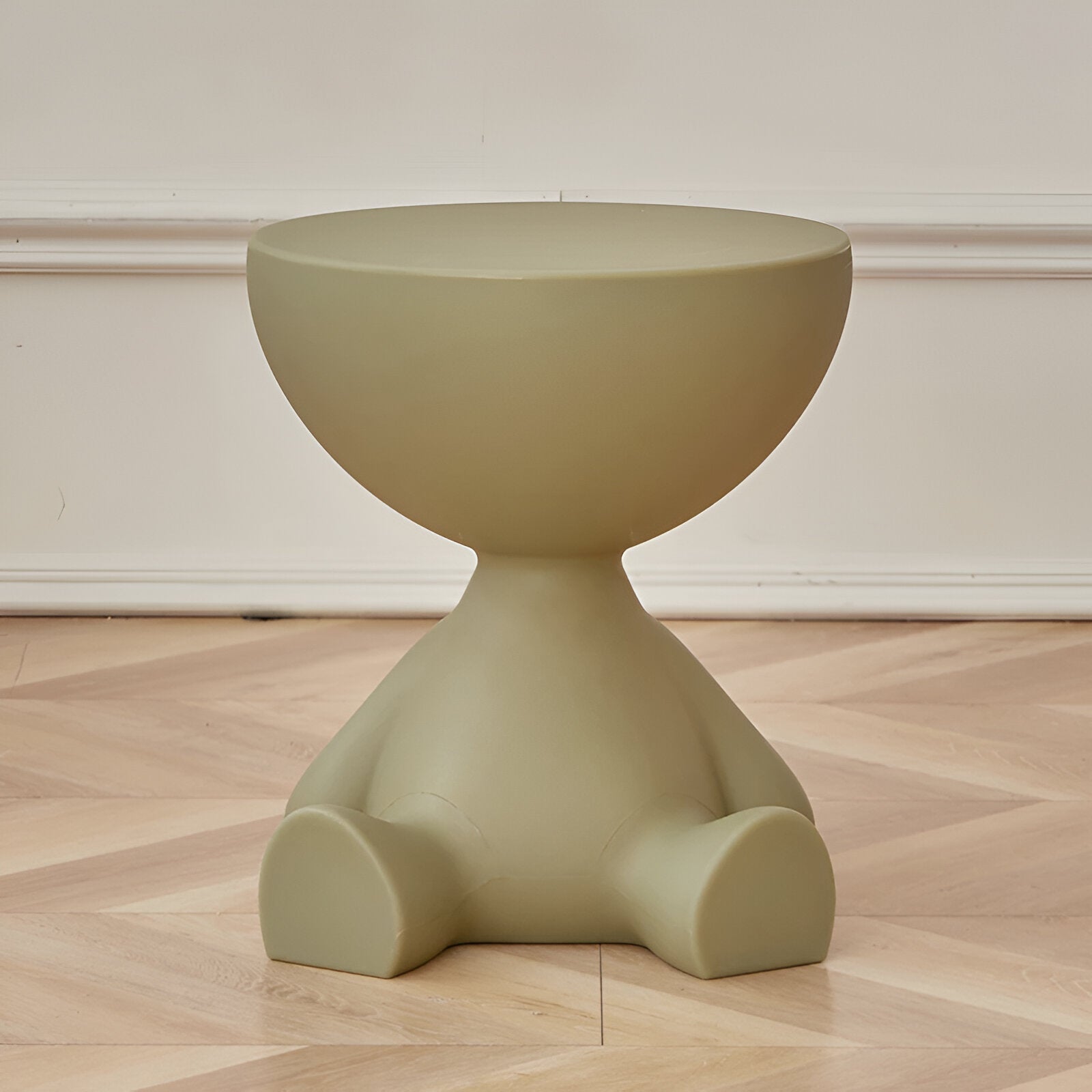 Ronde Salontafel – Sculpturaal Design – Compact & Duurzaam | Clessidra