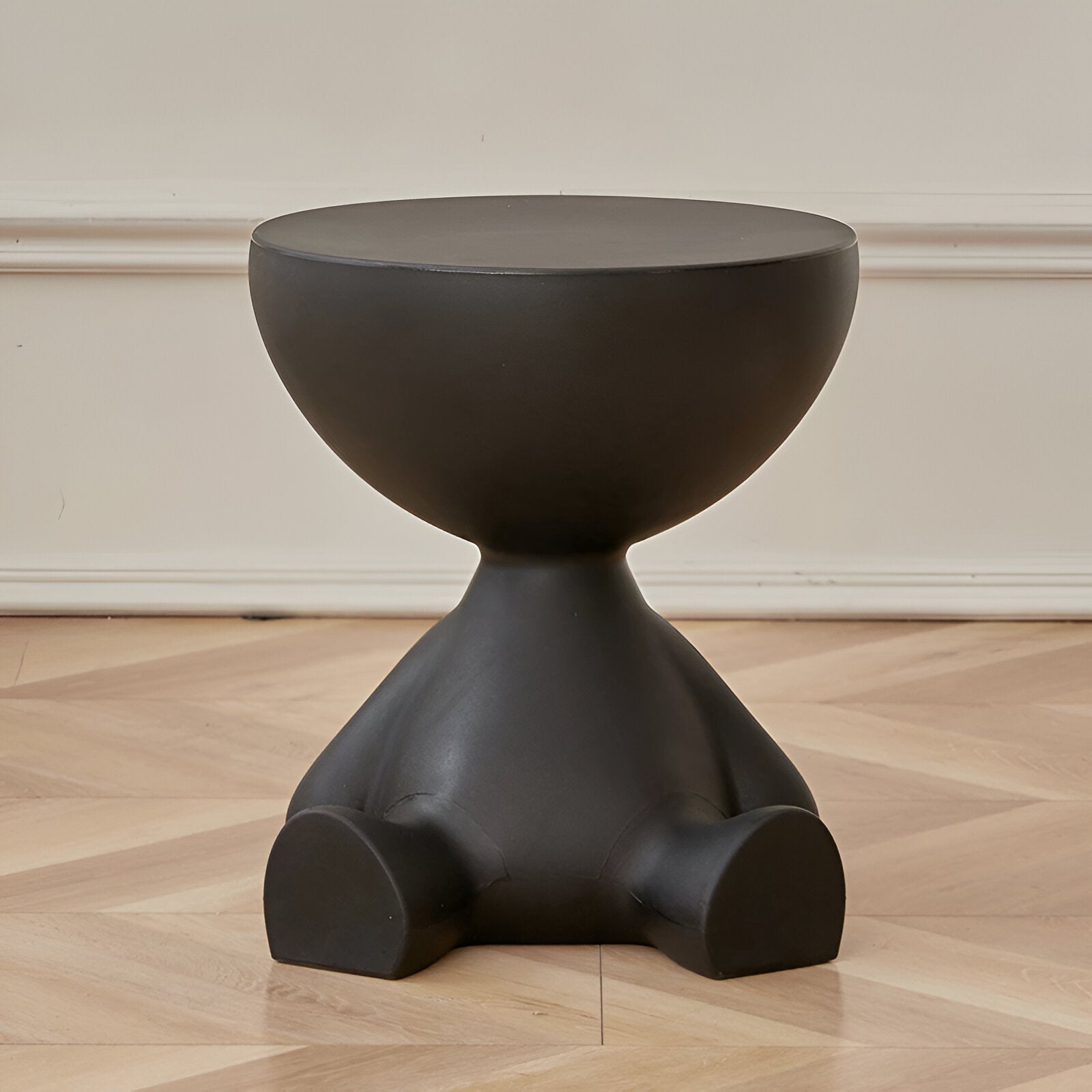 Ronde Salontafel – Sculpturaal Design – Compact & Duurzaam | Clessidra