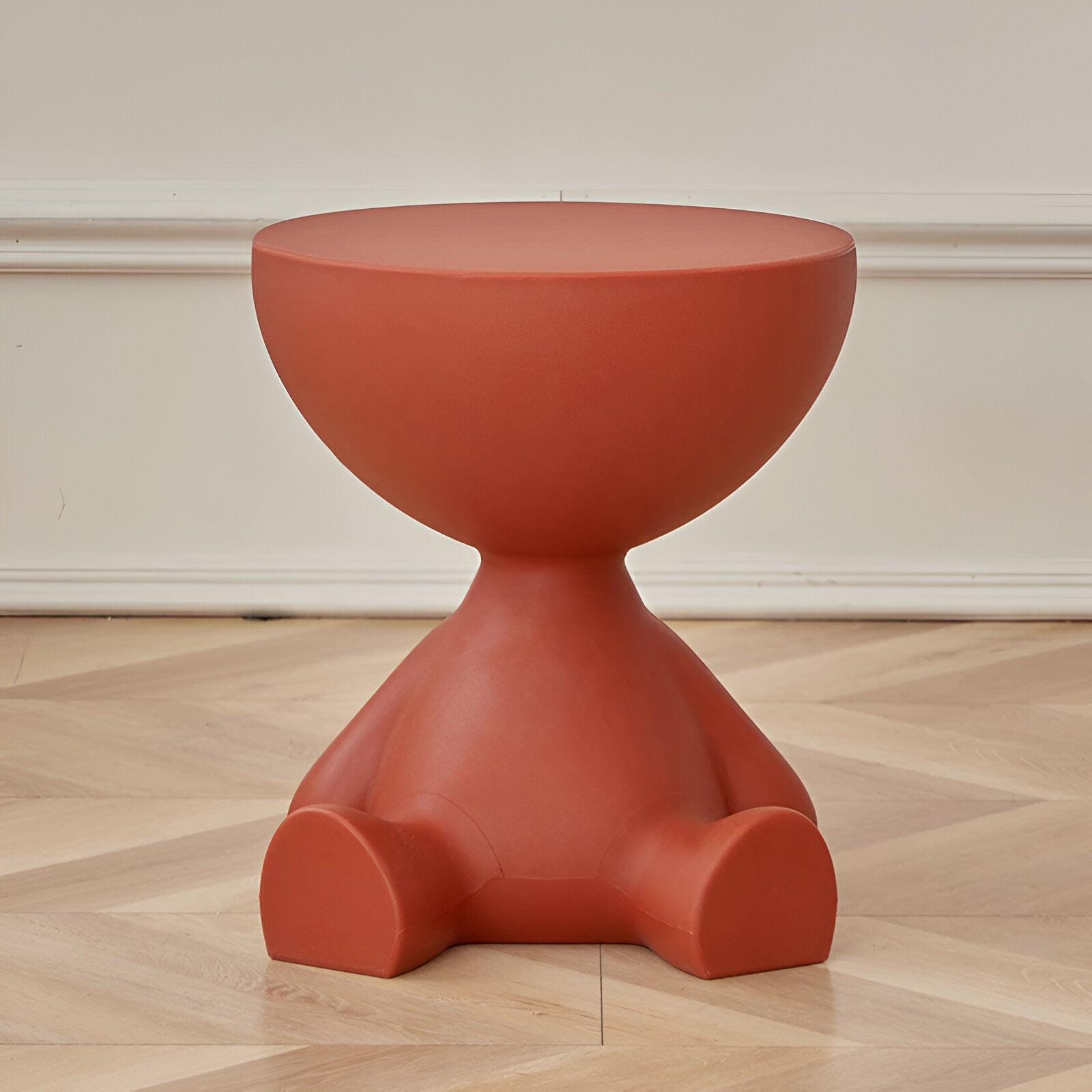 Ronde Salontafel – Sculpturaal Design – Compact & Duurzaam | Clessidra
