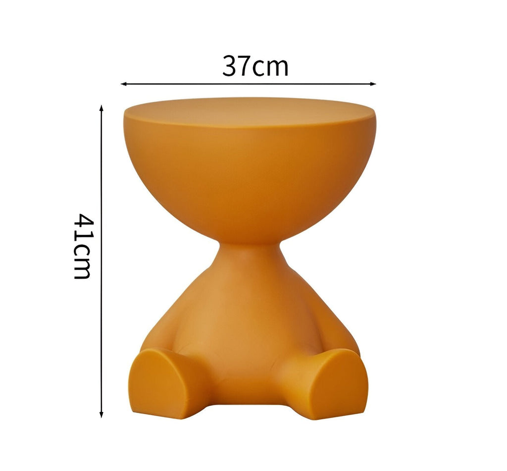 Ronde Salontafel – Sculpturaal Design – Compact & Duurzaam | Clessidra