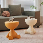 Ronde Salontafel – Sculpturaal Design – Compact & Duurzaam | Clessidra