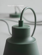Nordic Dolci | Scandinavische LED Hanglamp – Pastel Design – Hout & Metaal