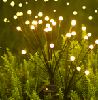 SwiftGlow | Solar Tuinverlichting – Vuurvliegeffect – Warmwit LED (IP65)