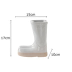 Stivale-Vaso | Artistieke Keramieken Vaas – Uniek Laarsontwerp – 17 cm