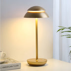 Sottile Classico | Draadloze LED-Tafellamp – Minimalistisch Design – Retro Kap – Oplaadbaar