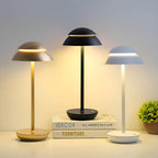Sottile Classico | Draadloze LED-Tafellamp – Minimalistisch Design – Retro Kap – Oplaadbaar