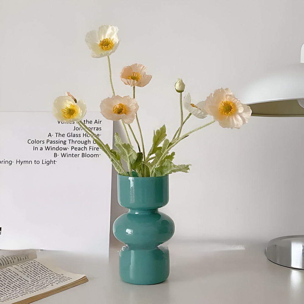 Ljus-Våg | Scandinavische Glazen Vaas – Minimalistisch Design