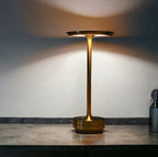LuceSottile | Draadloze LED Tafellamp – Touch-Dimbaar – Modern Aluminium Design