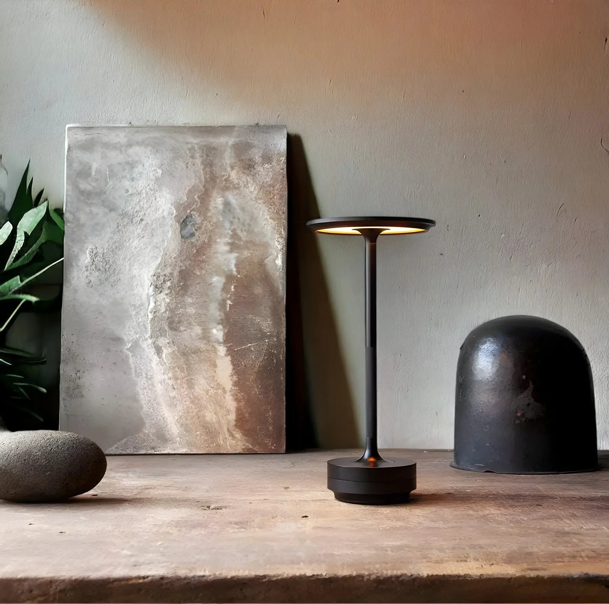 LuceSottile | Draadloze LED Tafellamp – Touch-Dimbaar – Modern Aluminium Design