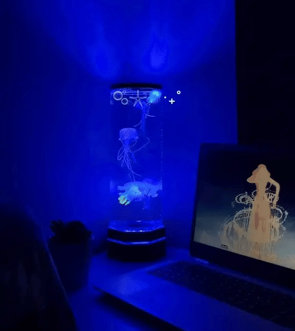DeepGlow | LED Kwallenlamp – Realistisch Effect – Kleurwissel – Cilinder Design