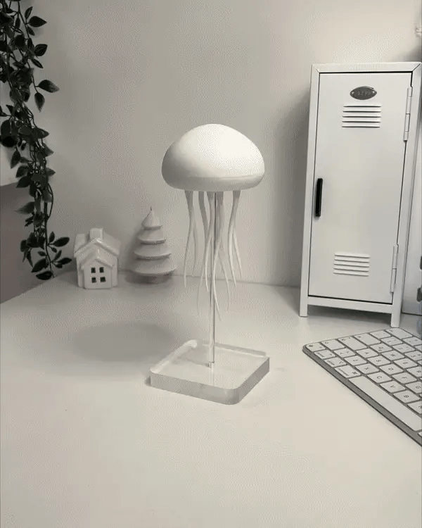 AquaZen | LED Kwallenlamp – Kleurwisselend – Bewegingseffect – Oplaadbaar & USB-C