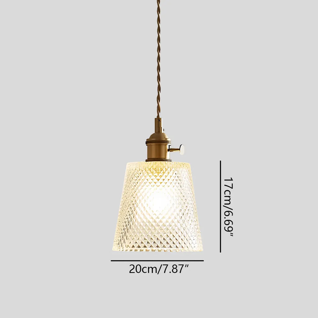 Bellina | Elegante Glazen Hanglamp