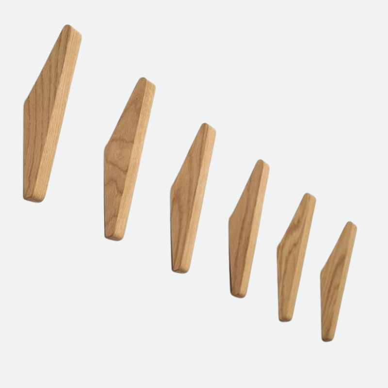 Naturea | Houten Wandhaken (Set van 2)